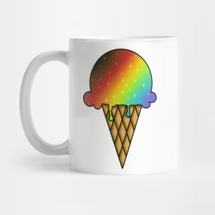 Galaxy Ice Cream - Rainbow Pride Mug